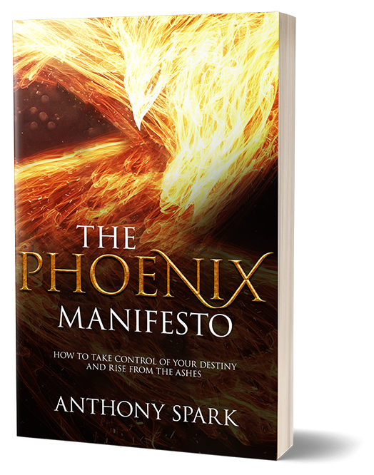 The Phoenix Manifesto book cover by Anthony Spark